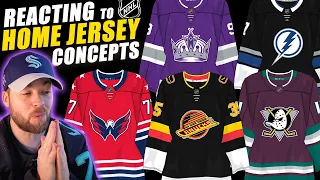 NHL Home Hockey Jersey Concepts!