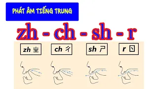 HỌC PHÁT ÂM TIẾNG TRUNG | Nhóm zh-ch-sh-r