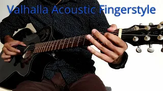 Valhalla Easy Acoustic Beginner Fingerstyle Guitar Lesson + TABs