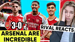 Declan Rice & Saliba are just insanely good! it's not fair! Arsenal 3-0 Bournemouth Reaction