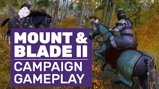 Mount & Blade 2: Bannerlord Campaign Gameplay (Gamescom 2019) | Castle Siege