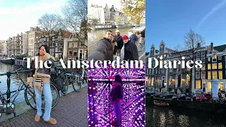 AMSTERDAM VLOG: hotel room tour, moco museum, vintage shopping, best restaurants & coffee shops