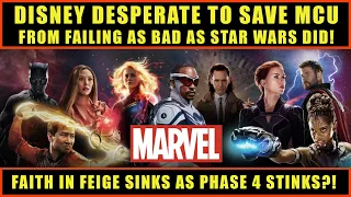 DISNEY DESPERATE To Save Marvel From FAILING Like Star Wars | Feige Stock DROPS as Projects Delayed!