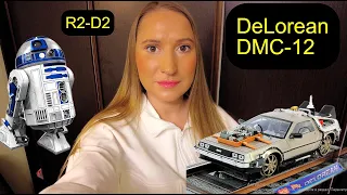 Машина «Назад в будущее»  DeLorean DMC-12 .СБОРКА МОДЕЛИ