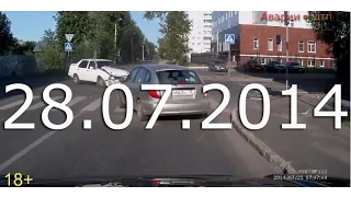 Аварии и ДТП Июль 2014 Car crash compilation #27