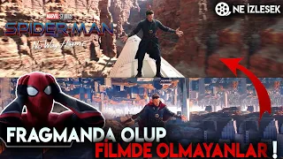 SPIDER MAN NO WAY HOME FRAGMANDA OLUP FİLMDE OLMAYAN SAHNELER