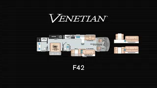 2020 Venetian F42 Class A Luxury Diesel Motorhome From Thor Motor Coach