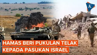 Hamas Disebut Hancurkan Tank Merkava, Timbulkan Kerugian bagi Israel