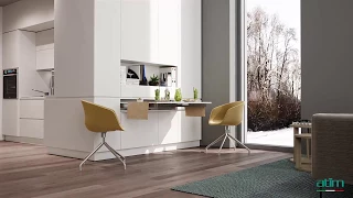 LUNCH +39 Pull Out Table / Desk | BOX15