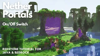 Nether Portal Design | Minecraft Tutorial |  Java & Bedrock [1.20]