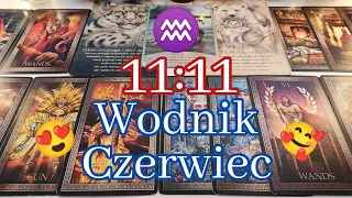 Tarot. Czerwiec.Wodnik♒11!11! Wow!😍Jest MOC! 69! Najpiękniejsze czytanie jakie zrobiłam🥰 10!10!🍀Runa