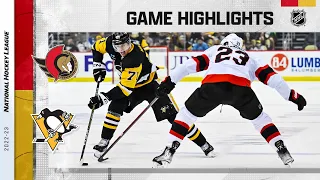 Senators @ Penguins 3/20 | NHL Highlights 2023