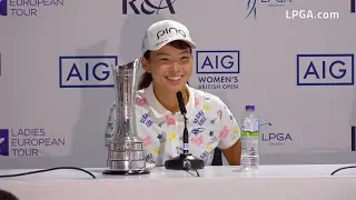 Hinako Shibuno Victorious at the 2019 AIG Women's British Open