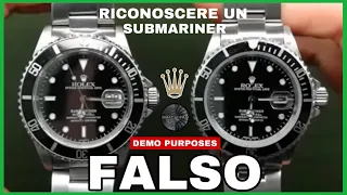 Questo è un vero Rolex Falso! Ref. 16610