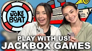 Play with Us Jackbox games! (Joke Boat & Drawful!!)