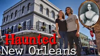 Exploring New Orleans' Most HAUNTED Locations & INFAMOUS Cemeteries! | LaLaurie Mansion