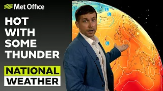 07/09/23 – Warm and Dry – Evening Weather Forecast UK – Met Office Weather