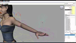 girl game Rigging maya rigging