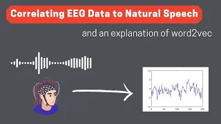 Correlating EEG Data to Natural Speech (and an explanation of word2vec)