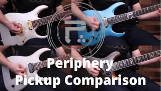 Deep Dive Compare: Periphery Pickups (DiMarzio Titan, SD Alpha Omega BKP Juggernauts, and Ragnaroks)