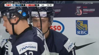 Olli Juolevi vs Denmark 12 28 2017