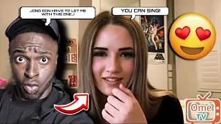 JULESREACTS TO @JongMadaliday singing to strangers on ometv / omegle #philippines PT.1