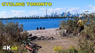 Cycling Tommy Thompson Park in Toronto & Cherry Beach on Sept 19, 2020 [4K]