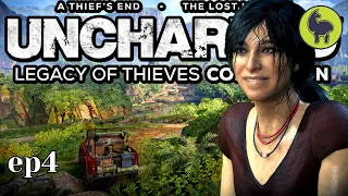 Uncharted: The Lost Legacy Remastered ep4 The Western Ghats PS5 (4K HDR 60FPS)