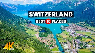 Best Places To Visit In Switzerland | Top 10 Amazing Places | Travel Video