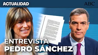 SÁNCHEZ responde en TVE: «MI MUJER ME PIDIÓ QUE NO DIMITIERA»