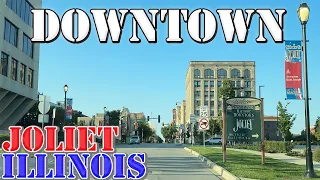Joliet - Illinois - 4K Downtown Drive