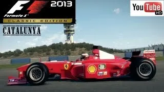 F1 2013 Classic: Ferrari F399 (Eddie Irvine) @ Catalunya (50% Race Distance)