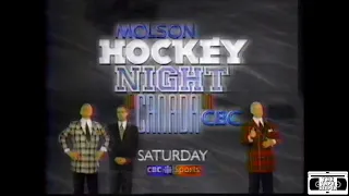 Hockey Night in Canada Promo - CBC 1996