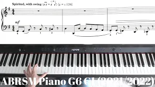 ABRSM 2021&2022 Grade 6 piano C1: Opening Night Jazz