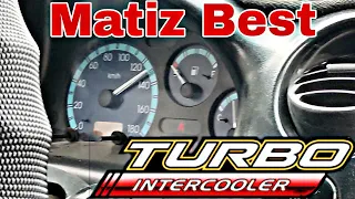 MATIZ BEST (TURBO) shaharni ichida 140 km/s tezlikda 😱 | Матиз бест (Турбо) шахар ичида 140 км/с