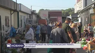 Осінній врожай на тернопільському ринку, який він?