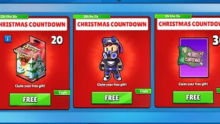 CLAIM NEW FREE SPECIAL SKIN | CHRISTMAS COUNTDOWN REWARD DAY1 TO DAY25 | STUMBLE GUYS