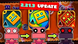 Geometry Dash Lite, Meltdown, World Update 2.21.3 - 2.2 Secrets, Previews, Rewards, Unlocks, & More!