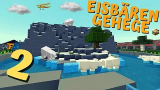 Minecraft Tierpark Wir bauen ein Eisbär Gehege ❄️ #002