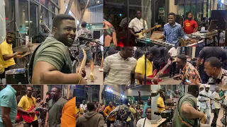 1 Hour Nonstop Ghanaian Hi life Jam With de Afro band🔥||EMMA ON BASS||Good sounds|🎧Fun time😀Enjoy