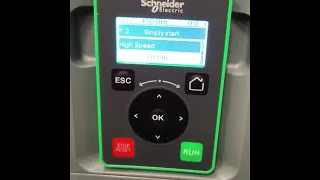 ATV610 SETTING PARAMETERS