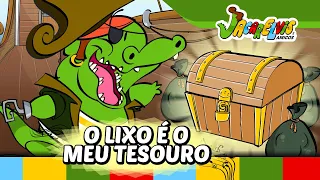 Desenho Infantil: O Lixo é o Meu Tesouro | Jacarelvis e Amigos (vol. 02)