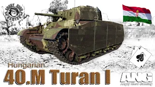 War Thunder: 40 M Turan I, Hungarian, Tier 2, Medium Tank