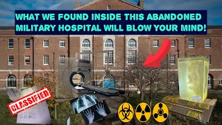 Exploring The UK’s Hospital, Abandoned For 14 Years! Power Still On & Found Real Body Organs!