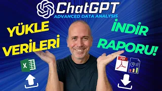 Veri Analizinde Devrim: ChatGPT ile anında rapor!- Advanced Data Analysis / ilk Türkçe içerik!