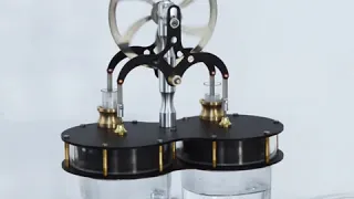 Twin LTD Stirling 2 Cylinder Low Temperature Stirling Engine Toy Gift