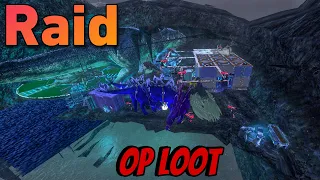 (Ark Mobile PvP) Raid Underwater Base - Op loot