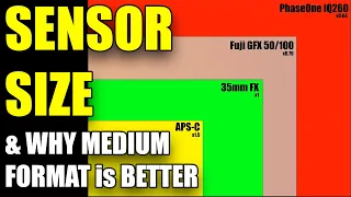 Sensor Size: Why Medium Format is BETTER, and why no 35mm sensor will ever beat it.