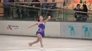 2018 HK FS Championships Junior Ladies Free Skate – Kahlen