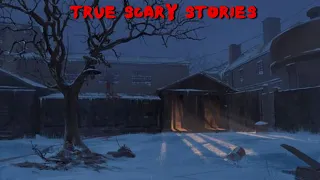 26 True Scary Stories to Keep You Up At Night (Horror Compilation W/ Rain Sounds)